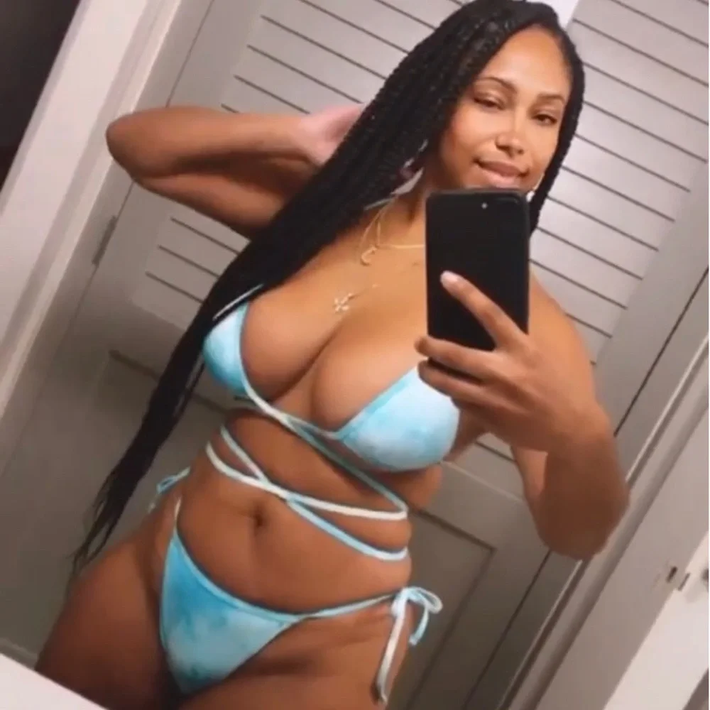 Give Em The Blues Bikini Set - Picture 1 of 3